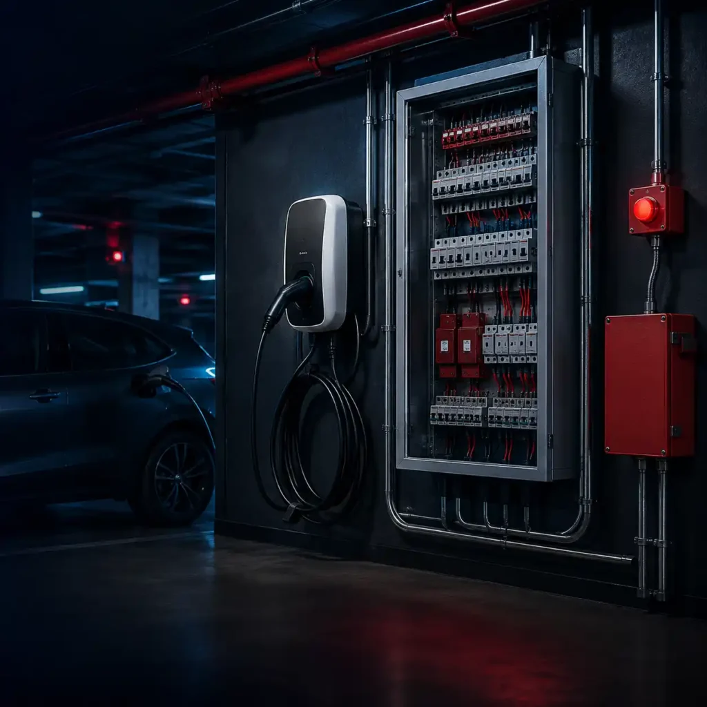 Instalação de Carregadores de Veículos Elétricos